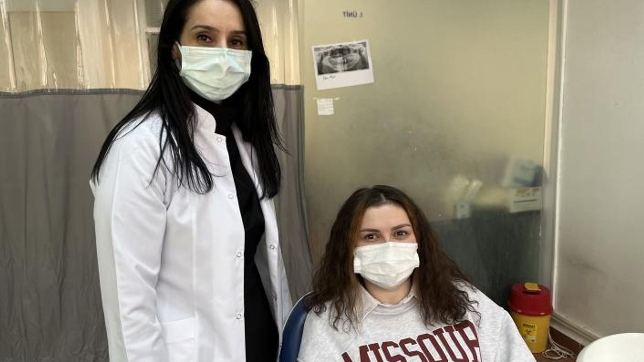 Dolgu yaptırmak isterken çenesinde öyle bir şey çıktı ki...