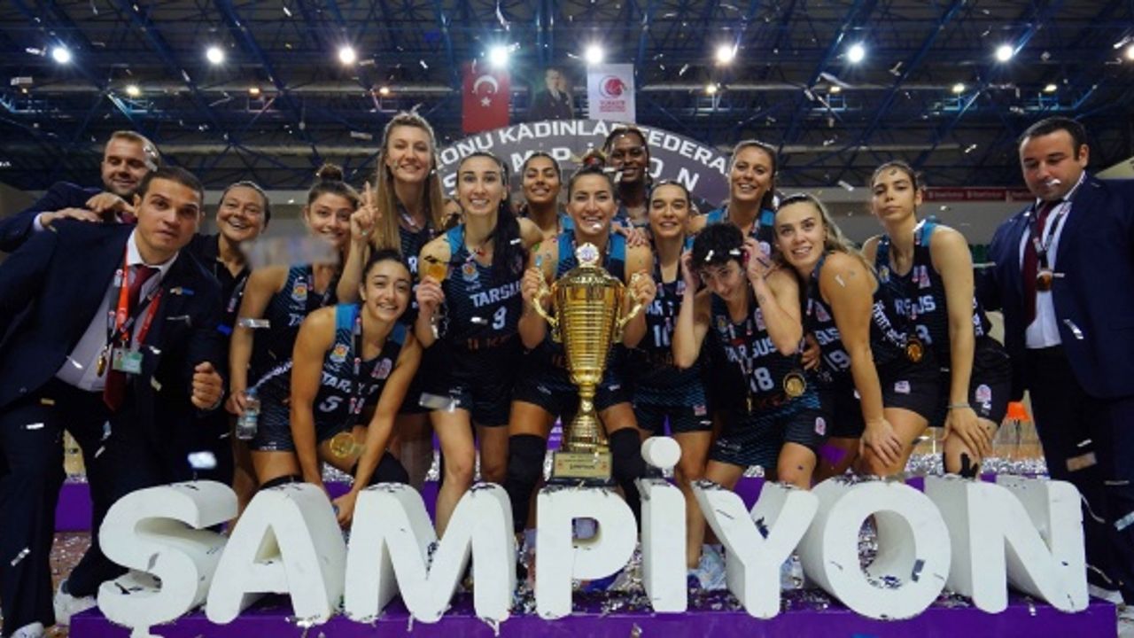 Kadınlar Federasyon Kupası’nda şampiyon Tarsus Belediyesi