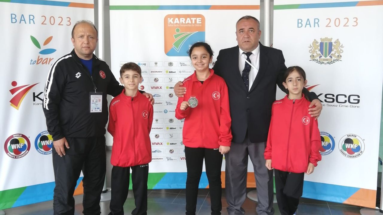 Eskişehirli karateci Balkan Şampiyonası’nda 3’üncü oldu