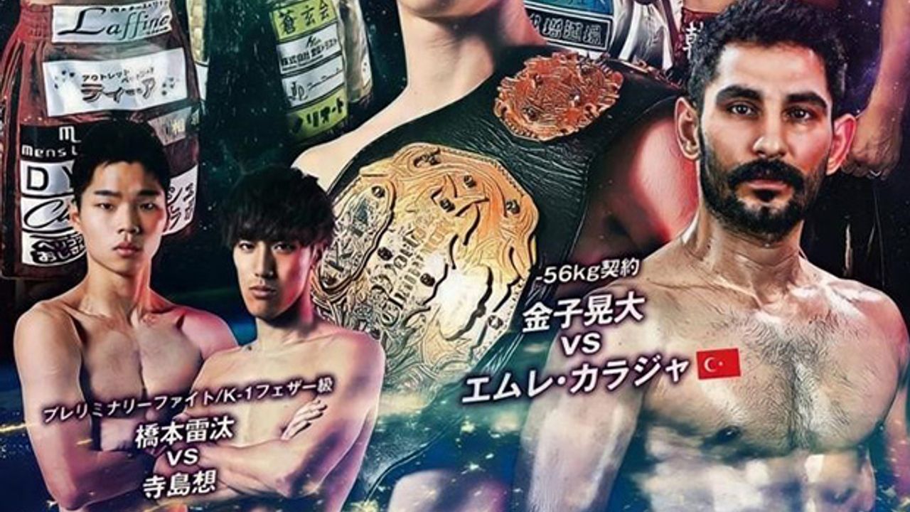 Milli kick boksçu Emre Karaca K1 World Gp Tokyo’da ringe çıkacak