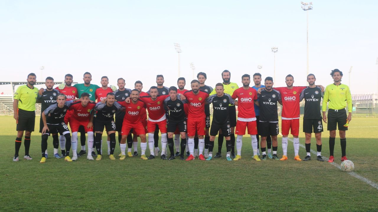 Eskişehirspor hazırlık maçında mağlup