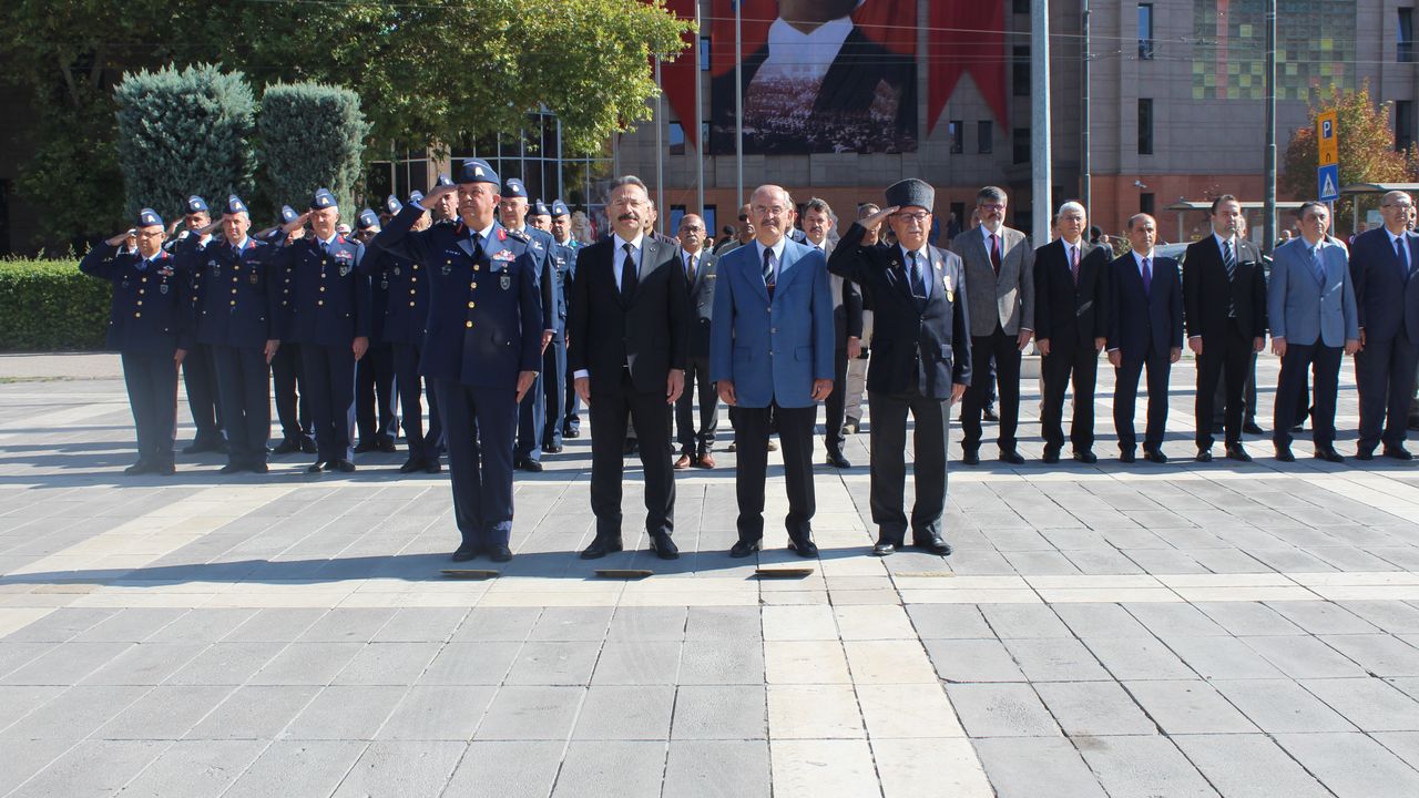 Eskişehir’de 19 Eylül Gaziler Günü anma töreni