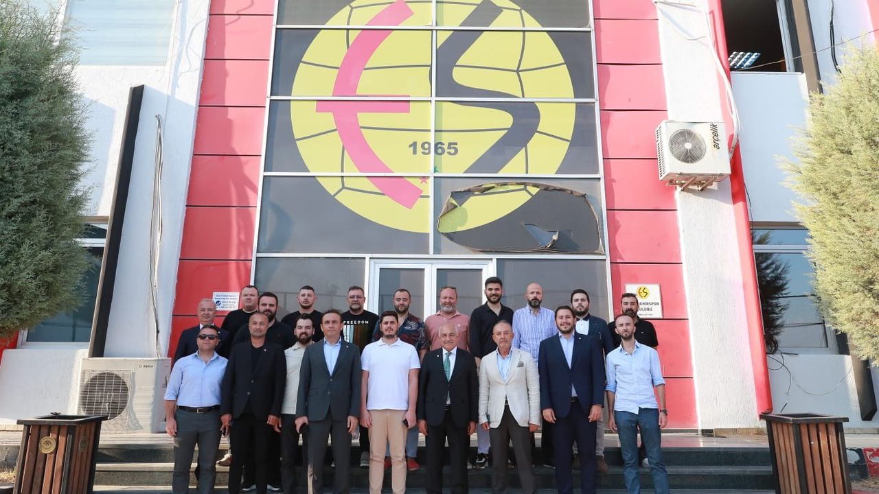 TFF heyeti Eskişehirspor'u ziyaret etti