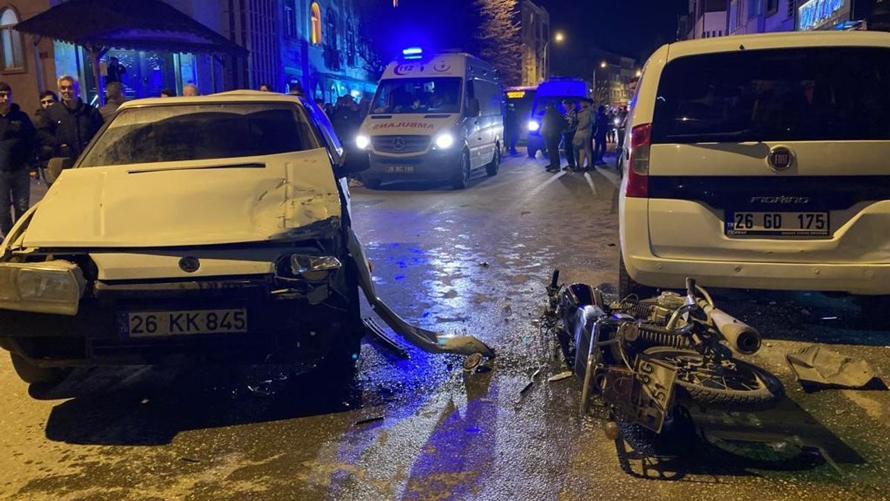 Eskişehir'de trafik kazası: 2 kişi ağır yaralandı