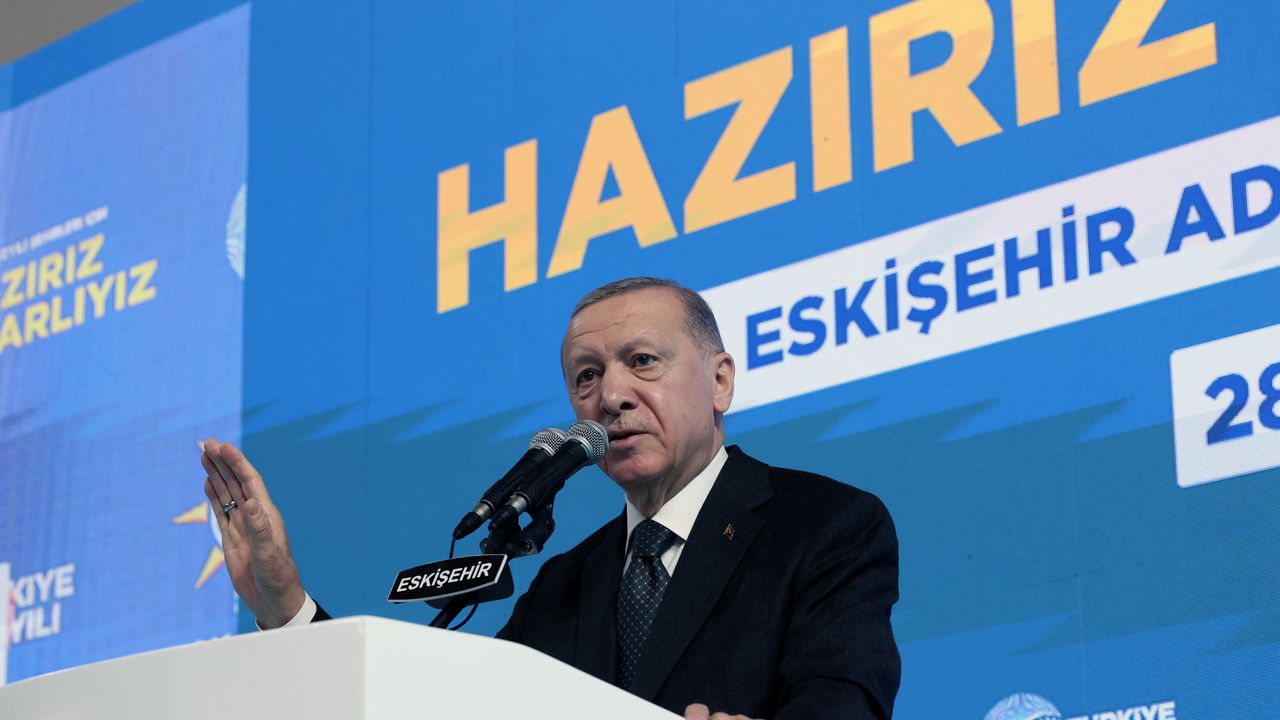 Cumhurbaşkanı Erdoğan Eskişehir'de konuştu