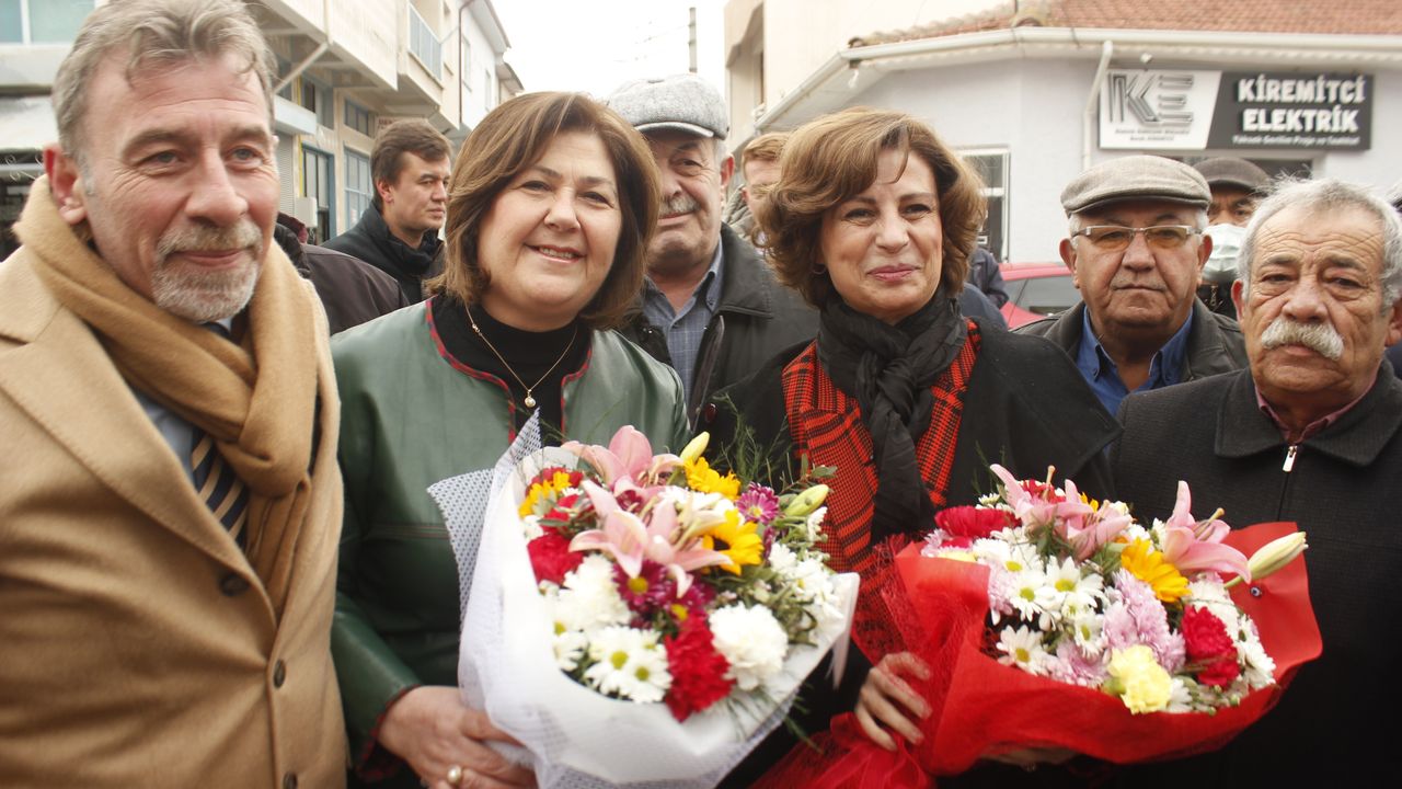 CHP Çifteler'e Zehra Konakçı'ya destek çıkarması yaptı