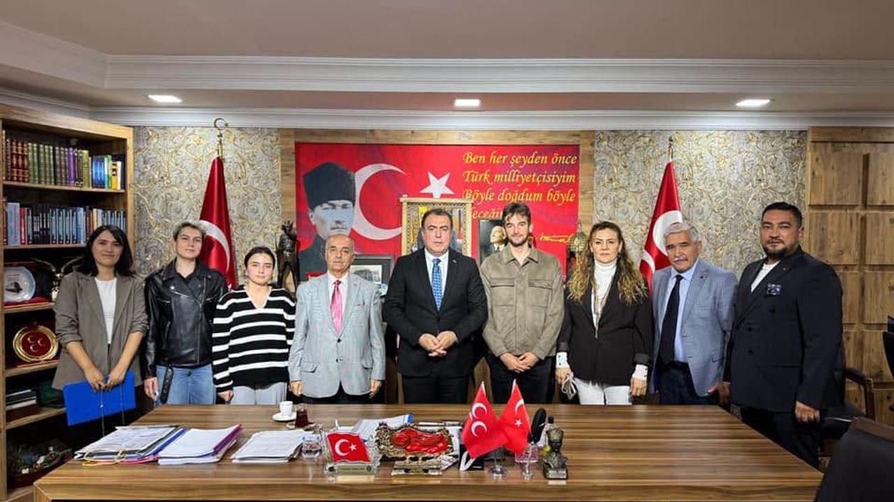 MHP Eskişehir'den Ziyaret Teşekkürü