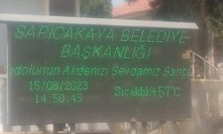 57 derece sıcaklığın resmidir