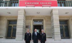 Jandarma Genel Komutanı Orgeneral Arif Çetin, Vali Aksoy’u ziyaret etti