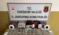 Eskişehir'de kargo ile sigara kaçakçılığı