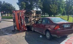 Eskişehir'de otomobille kamyon çarpıştı: 6 yaralı