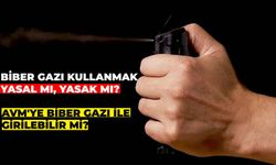 Biber Gazı Kullanmak Yasak mı Yasal mı? Biber Gazı Satışı Yasal mı?