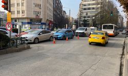 Eskişehir’de cadde kapatıldı, trafik kilitlendi