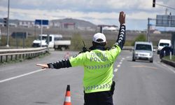 Eskişehir’de trafik denetimlerinde 8 bin 973 sürücüye ceza kesildi