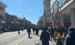 Eskişehir'de güneşli hava, kent merkezinde yoğunluk oluşturdu