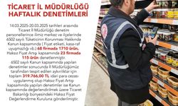 Eskişehir'de yoğun denetim 319 bin TL ceza kesildi