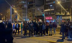 Eskişehir’de protestocular arasında kavga çıktı