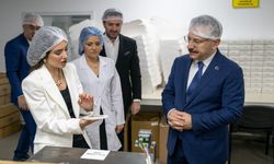 Vali Aksoy’dan 1 Mayıs öncesi fabrika ziyareti