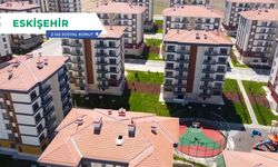 TOKİ’nin Eskişehir’deki 3 bin 145 konutluk projesinde anahtar teslimleri sürüyor