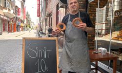 Eskişehir'de simit 10 TL