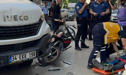 Eskişehir’de motosiklet ile kamyonet çarpıştı: 1 yaralı