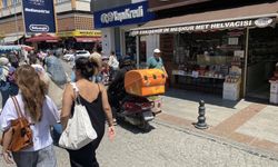 Eskişehir’de motosikletliler yaya alanlarını tehlikeye atıyor