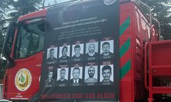 Seyitgazi Orman yangısı şehitleri için dua okundu