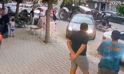 Eskişehir'de ilginç kaza kameralara yansıdı