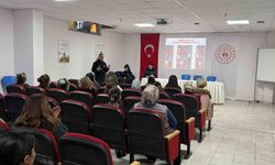 Öğrenci yurdu personeline yangın eğitimi