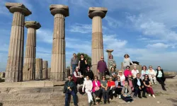 Sağlıklı yaş alma derneği Çanakkale'yi gezdi