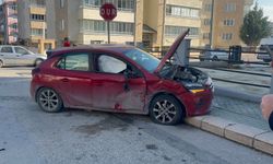 Eskişehir'de feci kaza kamerada