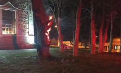 Sivrihisar'da Tarihi Kilise Önünde Korkutan Olay