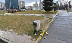 Eskişehir’de Altyapı Panosu Çöp Kutusuna Döndü