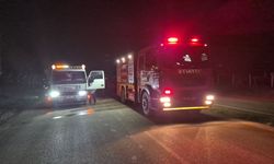 Eskişehir'de tırın otomobili ezdiği feci kazada 1 kişi hayatını kaybetti