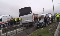 Kuzey Marmara Otoyolu'nda polis servisi kaza yaptı: 1 şehit, 16 yaralı