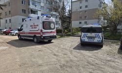 Eskişehir'de ev temizliği yaparken düşen kadın hastanelik oldu