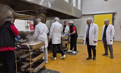 AÜ Yemek Üretim Tesisi Basına Tanıtıldı