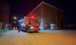 ESKİ Arıtma Tesisinde Korkutan Elektrik Panosu Yangını