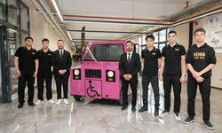 Eskişehirli öğrencilerden engelleri kaldıran yerli ve elektrikli araç