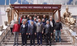 Başkan Ataç’tan Hacı Bektaş Veli Derneği ve Vakfı’na ziyaret