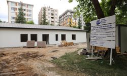 Eskişehir'de şehit yakınları ve gaziler için yapılan sosyal tesis gün sayıyor