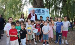 Eskişehir'de babalar ve çocukları Süper Baba Parkuru'nda yarıştı