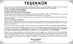 TEŞEKKÜR