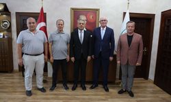 Odunpazarı Kaymakamı Ahmet Hikmet Şahin’den Başkan Kazım Kurt’a İade-i Ziyaret