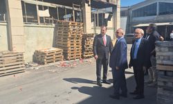 MHP Eskişehir Heyetinden Baksan Sanayi Sitesi’ndeki Yangın Bölgesine Geçmiş Olsun Ziyareti