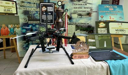 Lise öğrencilerinden kargo teslim eden dron
