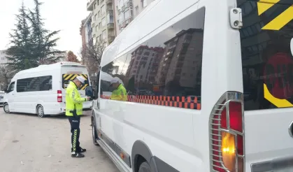 Eskişehir'de okul servisleri ve çevresinde sıkı denetim