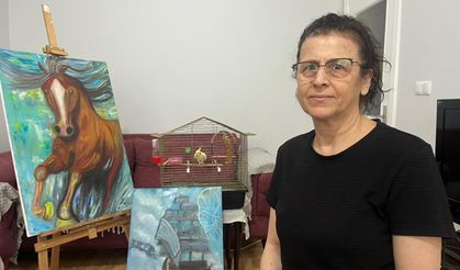 Depreme Resim Yaparken Yakalandı: “Fırçam Beni Hayata Bağladı”