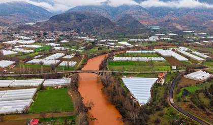 Yağmurun Ardından Sakarya Nehri’nde Görsel Şölen