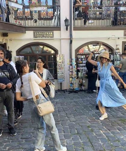 Tarihi Odunpazarı Evleri’nde hafta sonu yoğunluğu